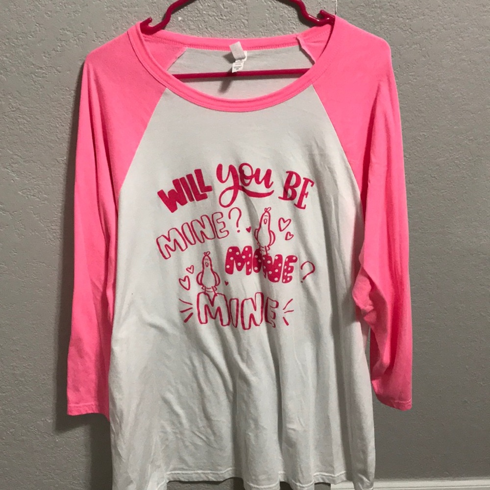 Disney Nemo Will You Be Mine Valentine’s Raglan